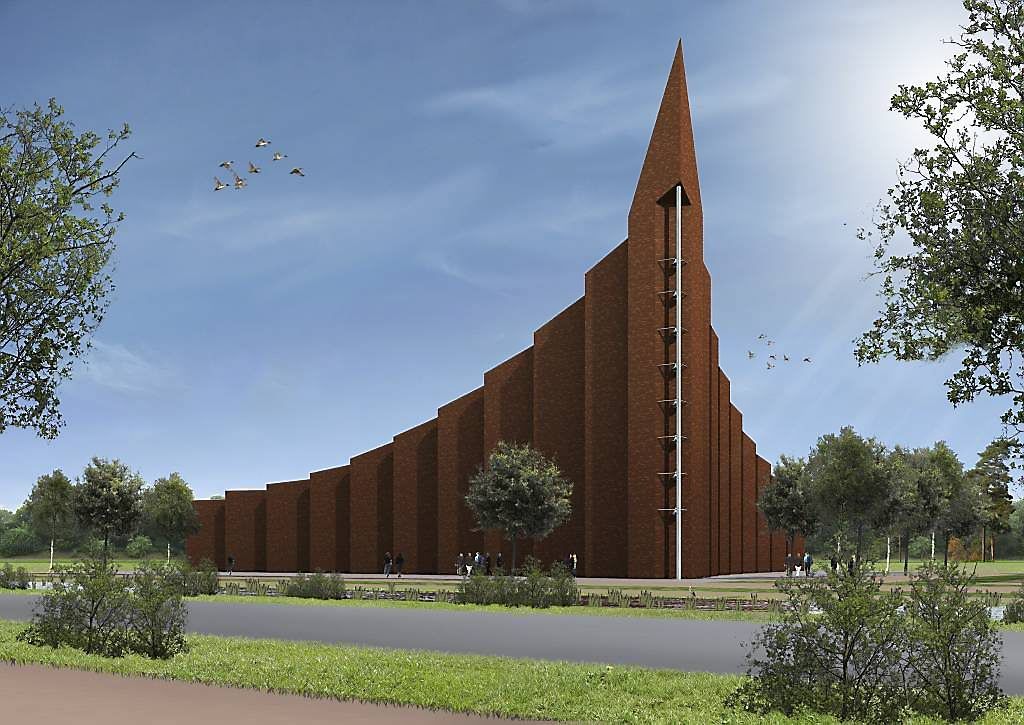 Kerk Hendrik Ido Ambacht Bouw nieuwe kerk gg Hendrik-Ido-Ambacht kan doorgaan
